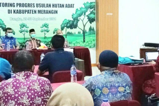 Merangin Usulkan 350 Ribu Hektar Hutan Adat