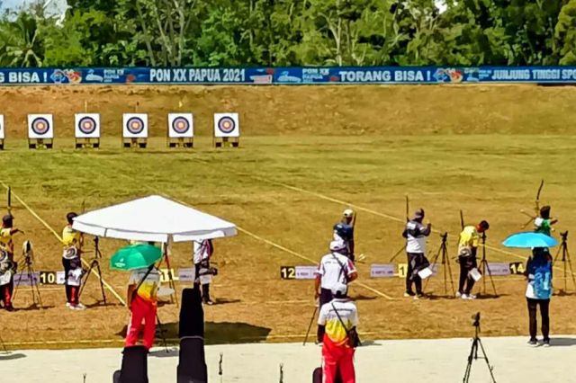 Kalahkan DKI, Atlet Panahan Jambi Masuk Final di PON Papua