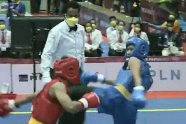 Jambi Raih Emas Pertama di PON Papua Lewat Cabor Wushu