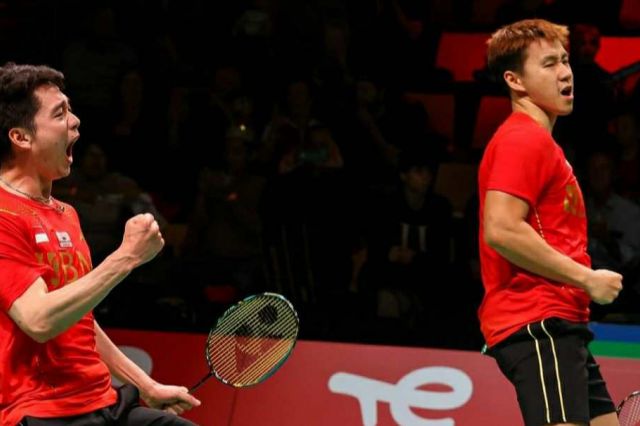 Line Up Indonesia vs Denmark di Semifinal Thomas Cup 2021