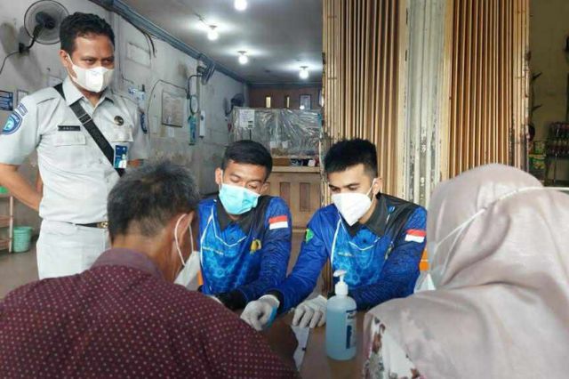 Jasa Raharja Jambi Berikan Pelayanan Kesehatan Gratis di PO Ratu Intan