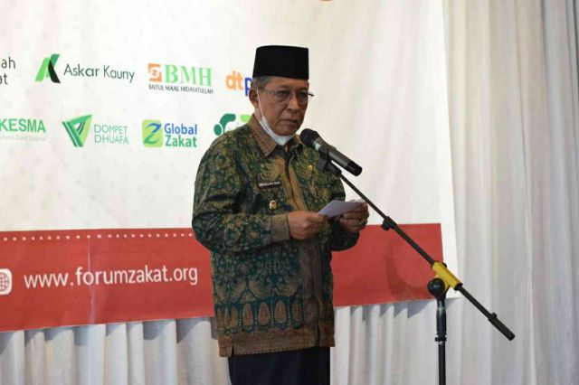 Di Forum Zakat, Wagub Abdullah Sani Minta Tata Kelola Zakat Ditingkatkan