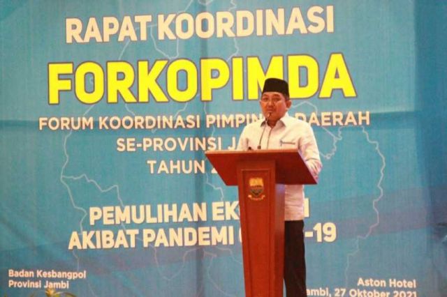 Bupati Anwar Sadat: Vaksin di Tanjab Barat Capai 53,79 Persen