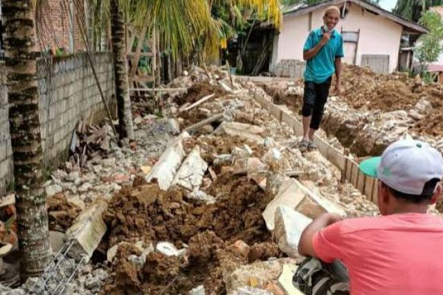 Dikerjakan Asal Jadi, Proyek Kementrian PUPR Rp 31,9 Miliar di Bungo Dibongkar