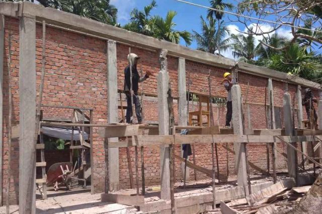 Berkomitmen Tepat Waktu, PT Karya Bersama Putra Mandiri: Pembangunan 16 Sekolah Sudah 80 Persen