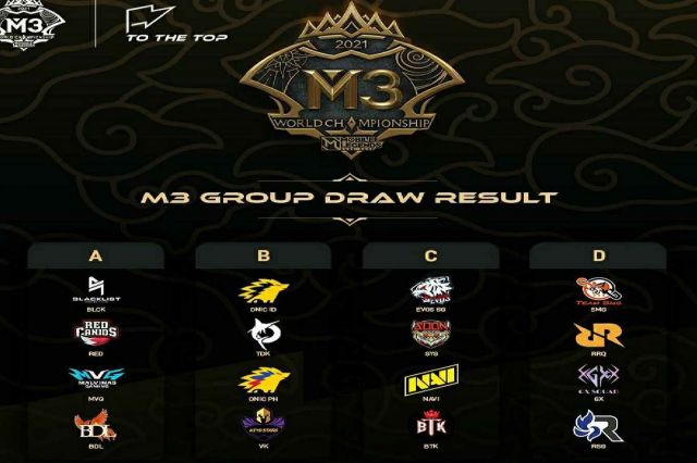 Hasil Undian Group M3 World Championship Mobile Legends