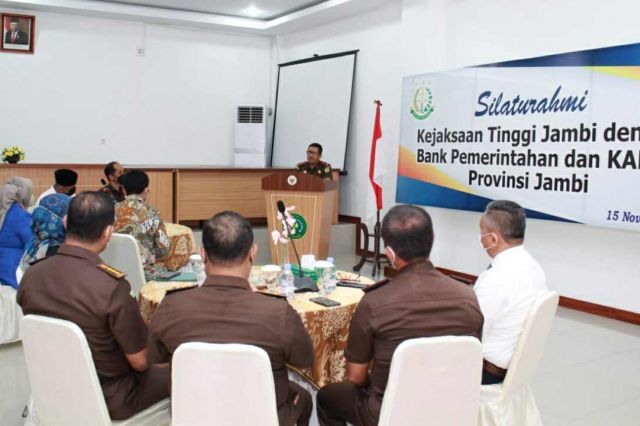 Kejati Jambi Undang Perbankan Pemerintah untuk Diskusi Pemulihan Ekonomi Nasional di Jambi