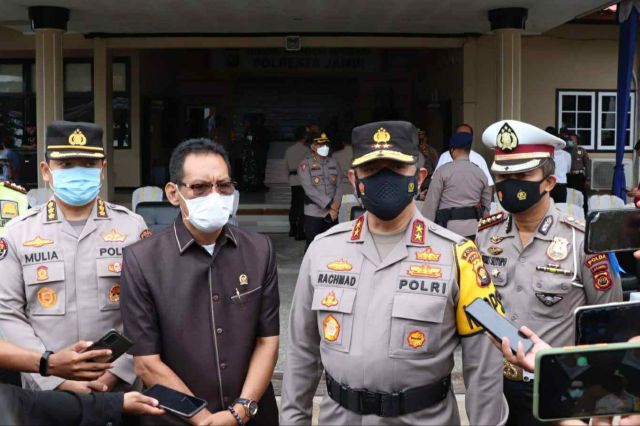 Kapolda Jambi Pimpin Apel Gelar Pasukan Zebra 2021