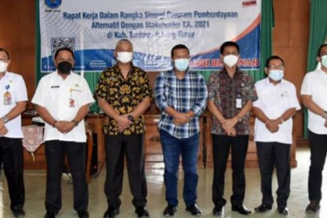 Bupati Romi Buka Raker dengan BNNP Jambi