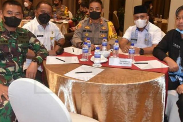 Wabup Robby Ikuti Rakor Bersama Unsur Forkopimda Provinsi Jambi