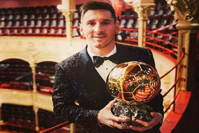 Lionel Messi Raih Ballon d'Or Ketujuh