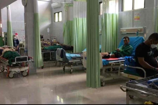 Alami Kecelakaan, 6 Penumpang Spead Boad Diva Expres Dilarikan ke RSUD Kuala Tungkal