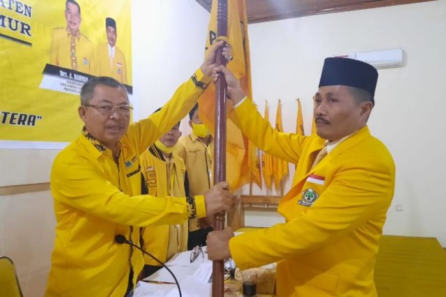Terpilih Secara Aklamasi, M Juber Kembali Pimpin Golkar Tanjab Timur