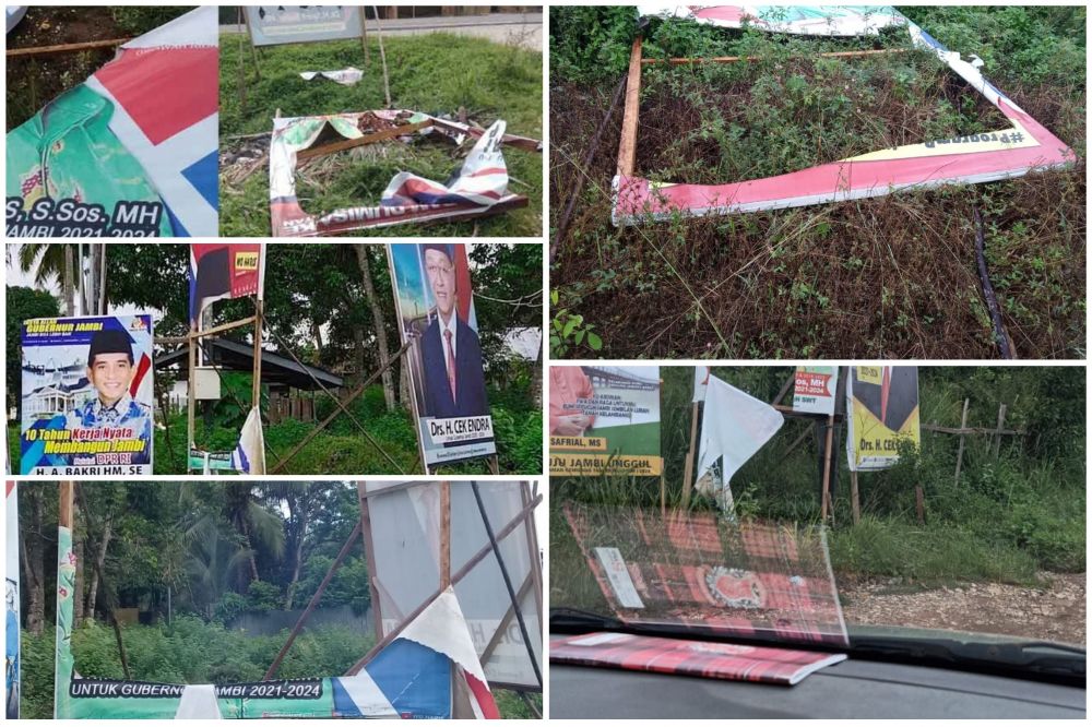 Balihonya Dirusak di Sarolangun, Wo Haris Harap Tim Tetap Santun Dalam Berpolitik