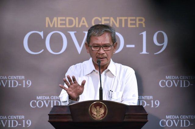 309 Orang Positif Covid-19, Achmad Yurianto: 15 Orang Sembuh, 25 Meninggal Dunia