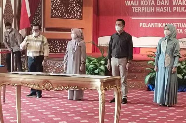 Besok, Ahmadi-Alvia Dilantik Jadi Walikota dan Wakil Walikota Sungai Penuh