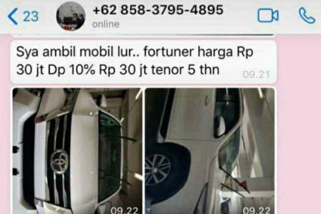 Awas Penipuan yang Mengatasnamakan Anggota DPRD Kota Jambi Kemas Faried Alfarelly