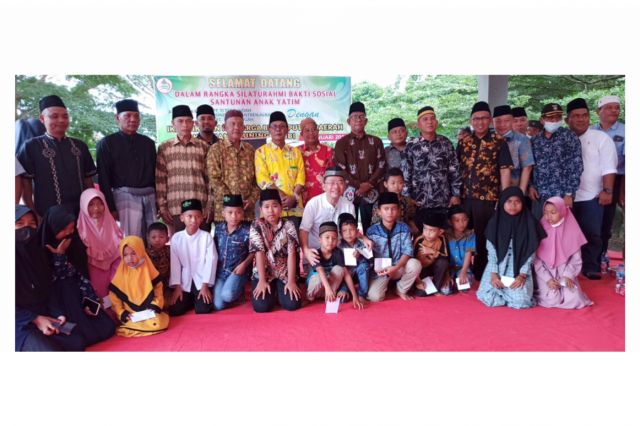 PT. Tebo Indah Gelar Silaturahmi dan Santunan Anak Yatim di Kuamang Kuning