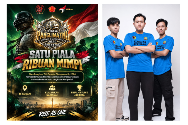 Jelang Grand Final Piala Panglima TNI Esports Championship, Ketua ESI Jambi Beri Dukungan untuk Tim ALLESSO Kerinci