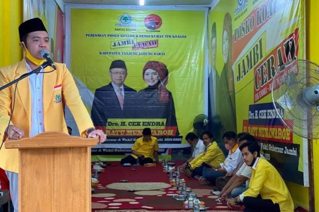 Ahmad Jahfar Pimpin Koalisi CE-Ratu di Tanjab Barat