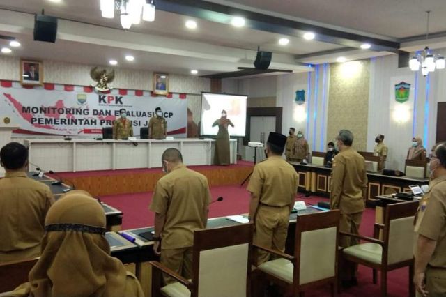 Sekda Tegaskan Komitmen Pemprov Jambi Cegah Terjadinya Tindak Pidana Korupsi