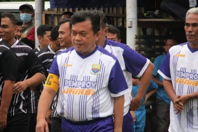 Gubernur Jambi Buka Turnamen Al Haris Cup 2021