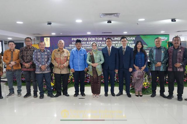 Disertasi Doktor UI Bedah Sawit Tanjab Barat: Bupati Anwar Sadat: Ini Referensi Penting Bagi Daerah