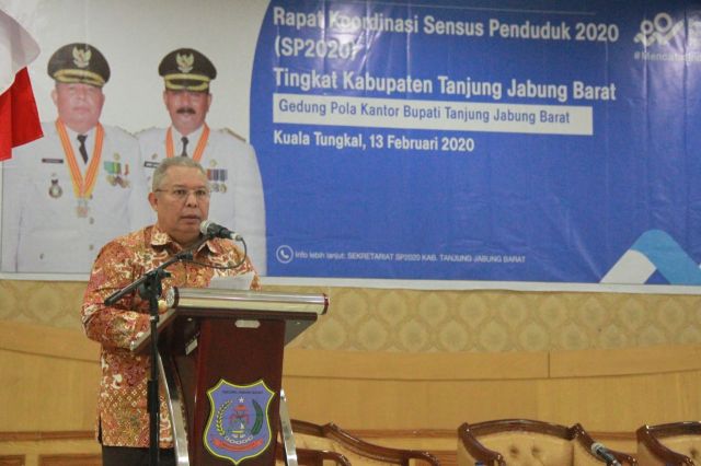 Bupati Safrial Ajak Masyarakat Ikut Sukseskan Sensus Penduduk Tahun 2020