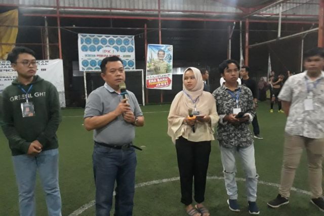 Wo Haris Tutup Turnamen Futsal Lintas Organisasi Mahasiswa-Pelajar Kerinci-Sungai Penuh