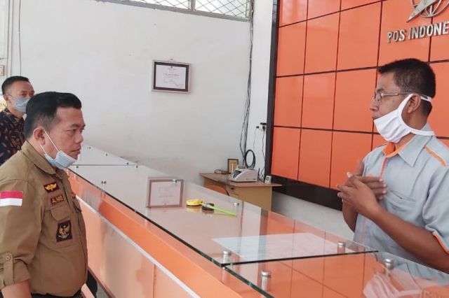 Al Haris Pantau Penyaluran BST Lewat Kantor Pos Bangko