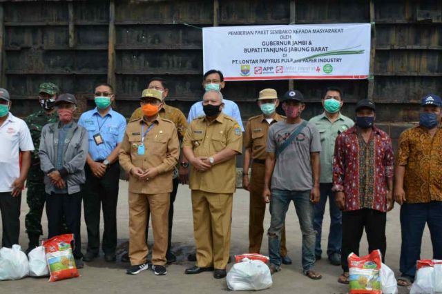 Safrial Dampingi Fachrori Tinjau Penerapan Protokol Kesehatan di Lingkungan Perusahaan