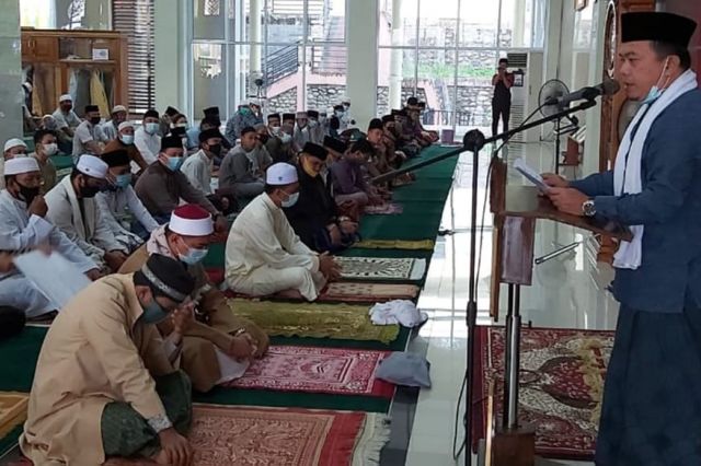 Dengan Protokol Kesehatan, Al Haris Shalat Idul Adha di Baitul Makmur