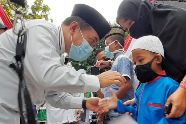 Bayar Nazar Pasien Covid-19, Al Haris juga Santuni Anak Yatim dan Jompo