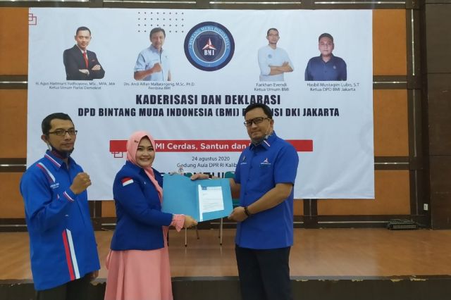 Jadi Ketua BMI Jambi, Tauri Afitri Akan Besarkan dan Lebarkan Sayap Organisasi