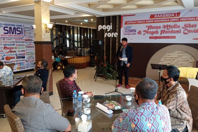 Menuju Tatanan Profesional, 64 Perusahaan Media Tergabung di SMSI Jambi