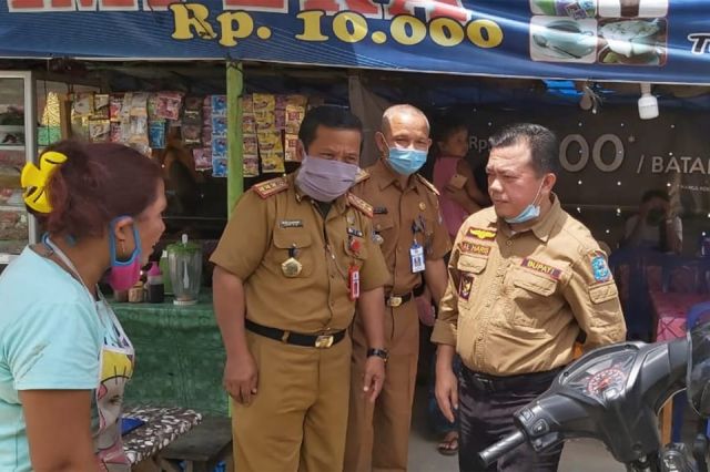Tertibkan Pedagang di Pasar Bawah, Al Haris Turung Tangan