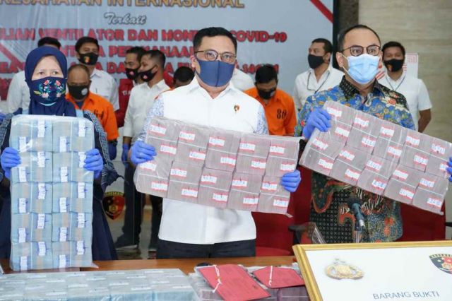 Penipuan Ventilator Covid-19, Bareskrim Polri Berhasil Amankan Tiga Pelaku dan Uang Rp 56 Miliar
