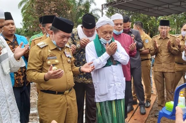 Al Haris Letakan Batu Pertama Pembangunan Pesantren At Tafaqquh Fiddin