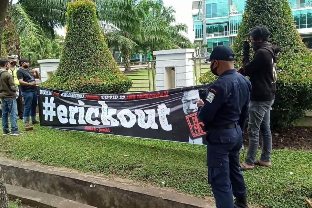 Dinilai Gagal Menjalankan Tugas, Sorak Jambi Pinta Menteri BUMN Out dari Jabatannya