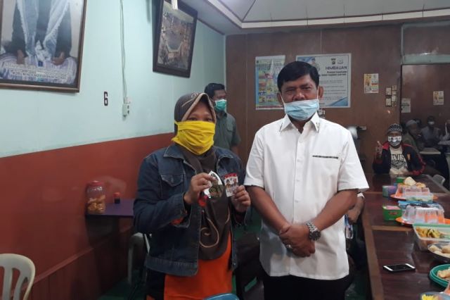 Pasukan Oranye dan Tukang Becak di Tungkal Nyatakan Siap Menangkan Fachrori-Syafril