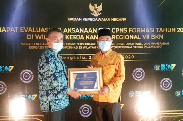 Merangin Raih Penghargaan dari BKN