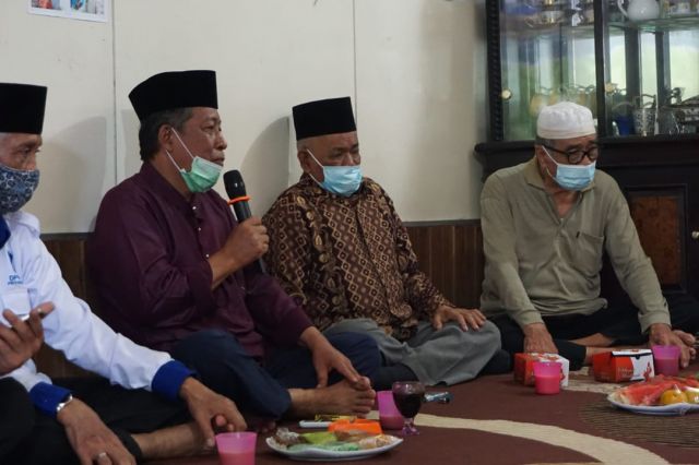 Lanjutkan Lawatan Politik di Tanjab Barat, Pak Dul Silaturahmi dengan Warga Parit Deli