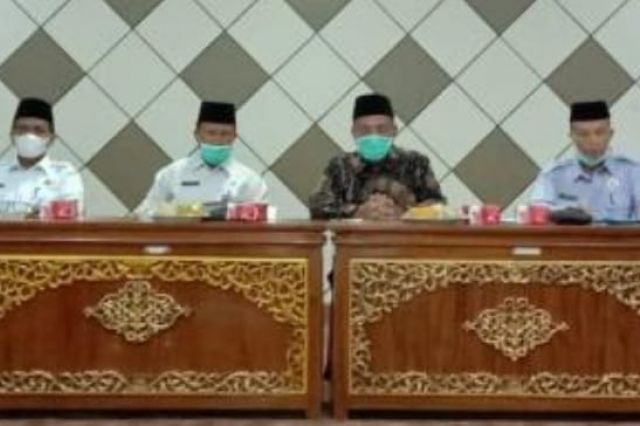 Wabup Mashuri Pimpin Diskusi Kerjasama Baznas dan OPD