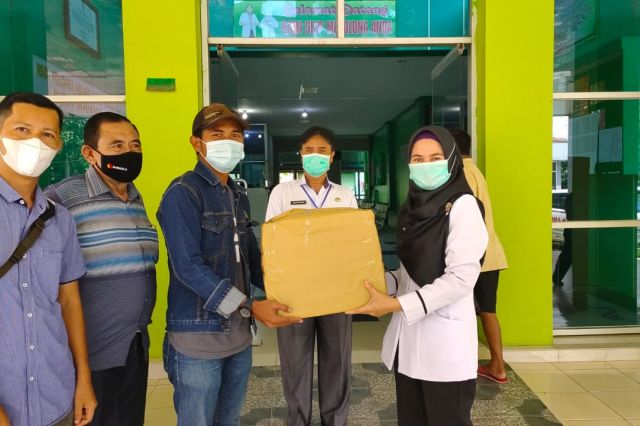 Rangkaian Kegiatan  HPN ke-36, PWM Serahkan APD ke RSD Bangko