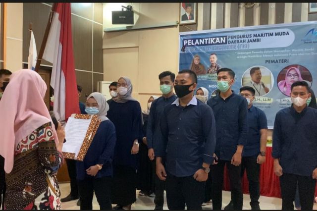 Pengurus Maritim Muda Daerah Jambi Resmi Dilantik