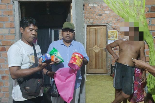 Terciduk, Pajero Putih Sebar Sembako Pasangan 01 di Jaluko Hari ini