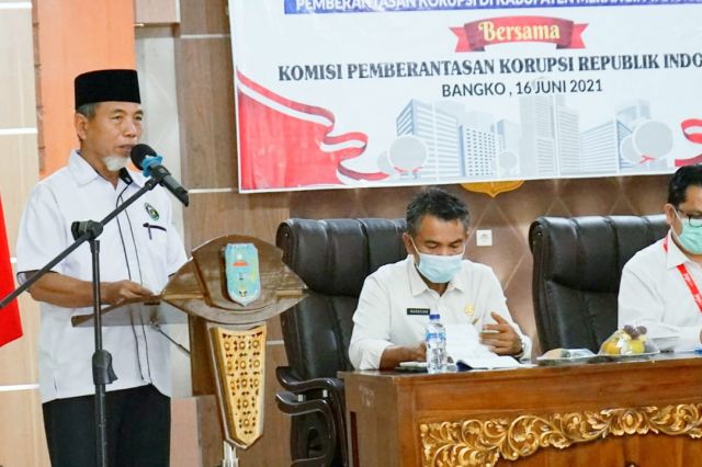 KPK Ingatkan Delapan Poin Penting ke Pemkab Merangin, Apa Saja?
