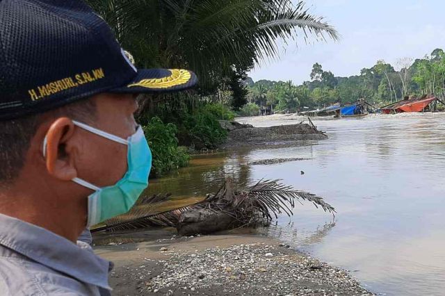 Aktivitas PETI Lubuk Bumbun Marak, Akses Jalan Lubuk Bumbun Putus