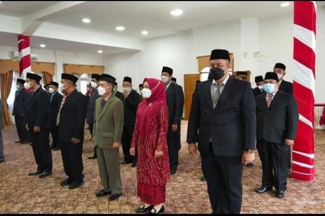 Lantik 40 Pejabat, Bupati Mashuri Copot Direktur RSD Bangko