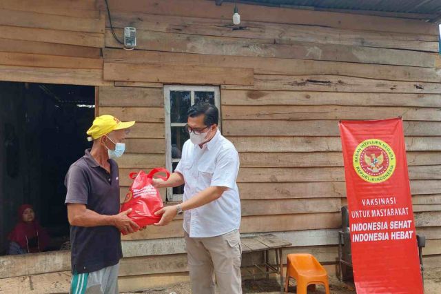 Warga Kenali Besar dan Bagan Pete Sambut Baik Vaksinasi Door to Door Binda Jambi